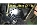 Steering Sector Pinion Gear Replacement - John Deere LA145 Riding Mower