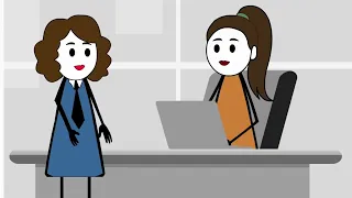 The Manager Needed Overtime Help But Nobody Would Ask Veronika #corporate #animation