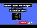 How to Install Java JDK 15 on windows 10