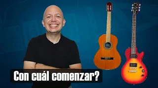 ¿Qué guitarra comprar para empezar? Acústica ó eléctrica