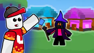 БИТВА СТРОИТЕЛЕЙ Сказочный Город в Build A Boat Roblox 