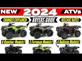 New 2024 ATV Models Released Rancher Foreman Rubicon