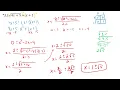 Practice Set - Radical Equations 1