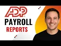 How to Run Payroll Reports Tax Liabilities in ADP - Step by Step