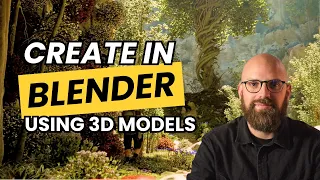 How to Create a Fantasy Scene in Blender Using Asset Packs