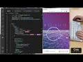 ASMR Programming - visualizer in JavaScript React Three js