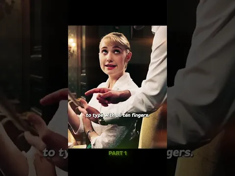 She typed 360 words a minute with just TWO fingers... and her boss entered her in a competition