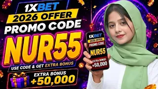 1xBet Promo Code 2026 🤑 Get 500% Bonus + ₹60,000 Extra Bonus | 1xbet account kivabe khulbo 