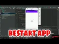 Restart app after specific interval in Android studio Codoryx
