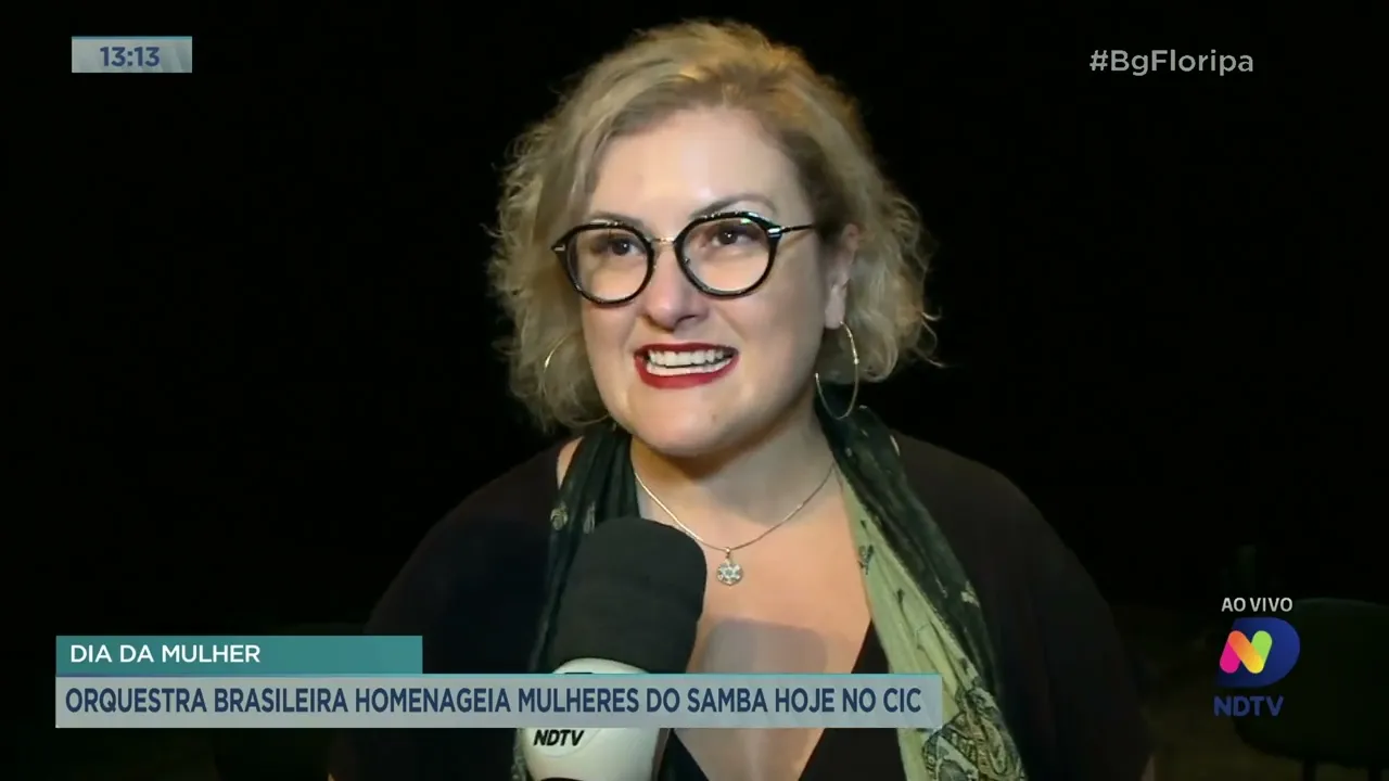 Orquestra brasileira homenageia mulheres do samba nessa quarta-feira no CIC em Florianópolis