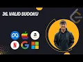 P34 36 Valid Sudoku Leetcode Top Interview 150 Matrix Hash Table