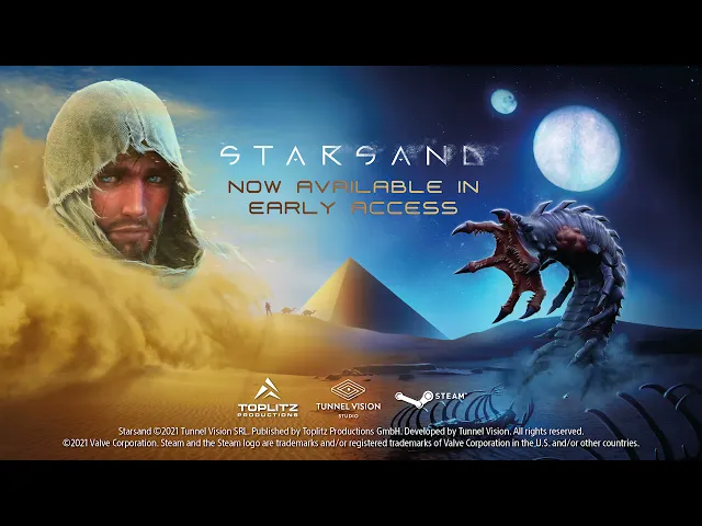 Starsand Early Access Release Day Trailer
