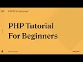 PHP If Else Statement PHP Tutorial for Beginners