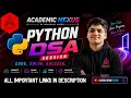 Python DSA Roadmap for Beginners Academic Nexus Orientation Session