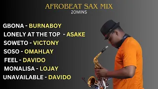 afrobeats saxophone mix 20 mins non stop sax music by eugenesax 
