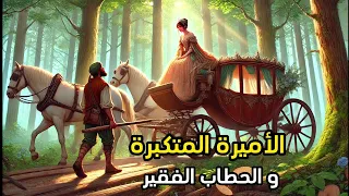 الأميرة المتكبرة و الحطاب الفقير قصة في غاية الروعة ضع السماعات و استمتع 