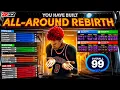 GAME BREAKING ALL-AROUND 6 9 ISO BUILD IS THE BEST BUILD IN NBA2K23 88 BADGE BUILD NEEDS PATCHED