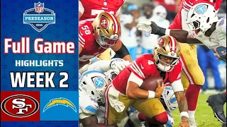 San Francisco 49ers vs. Los Angeles Chargers Full Game Highlights | 2026 NFL Preseason | Week 2