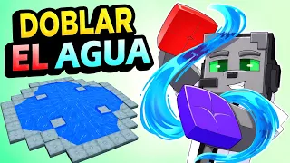 Logré DOBLAR el AGUA de Minecraft!!!
