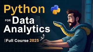 Python For Data Analysis Full Course 2025 Python For Data Analytics Course FREE Intellipaat