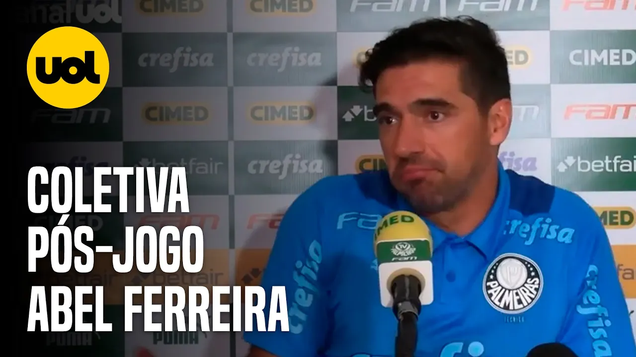 COLETIVA ABEL FERREIRA: 'NÃO MERECÍAMOS PERDER, MAS O FUTEBOL TEM DESSAS COISAS'