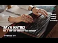 How to add and subtract two matrices 07 PurpleCode404