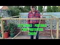 LET S MAKE PORTABLE CROP PROTECTION CAGES