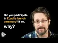 Edward Snowden on Zcash Why I Participated in the Zcash Ceremony