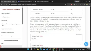 Python Programming MOOC 2026 - Part 2 3 5 Final Section Exercise