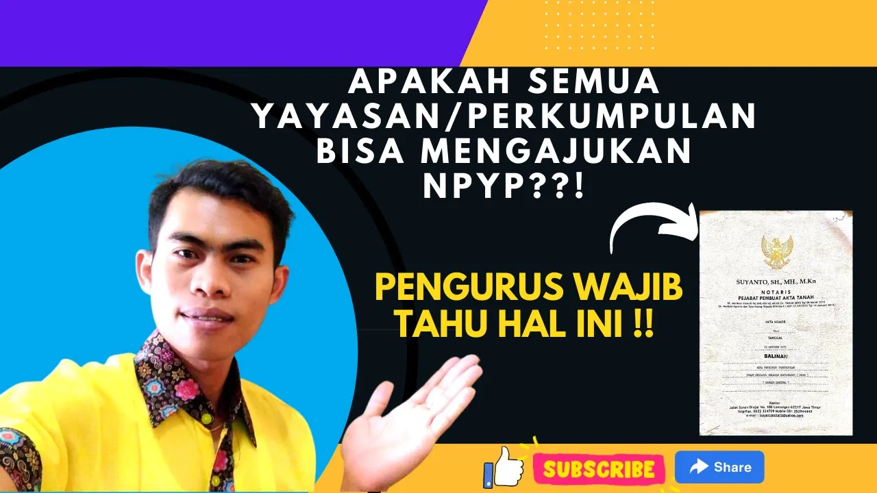 Yayasan Ini Pasti Sukses Pengajuan NPYP dan Mendapatkan Kode Referral Yayasan Ini Pasti Sukses Pengajuan NPYP dan Mendapatkan Kode Referral