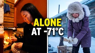 Living Alone as a Woman in the Coldest Village on Earth −71°C (−95°F) Yakutia