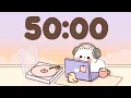 50 Minute Timer Chill lofi timer for study