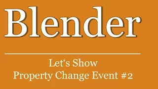 Let s Show - Blender Python Tutorial