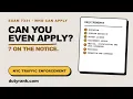 NYC Traffic Enforcement Requirements Exam 7331 All 7 From the Notice