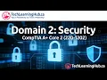 CompTIA A Core 2 Security Domain 2 220-1202 Tutorial TechLearningHub ca
