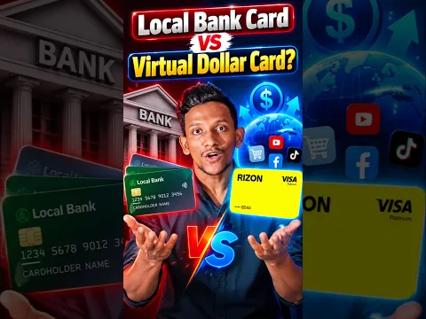 Local Bank Card vs Virtual Dollar Card? #rizon #card #virtual