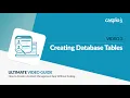 Creating a Contact Management Application Part 2 of 5 Creating Database Tables