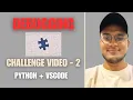 challenge - 2 vscode debugging python