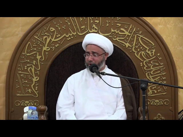 أسُولف ويَّ روحِي وأسرُع بممشاي الليلة الثالثة من شهر رمضان المبارك ١٤٣٨هـ سماحة الشيخ مصطفى الموسى