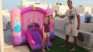 Happy Hop Princess Bouncer Full Setup & Review!