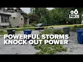 Clintonville community adapts after powerful storms knock out power