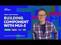Full Stack React Django DRF Project Chat App Creating the Main Component with Material UI