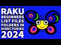 Learn Raku Programming List Files Folders In Directories Tutorial 2024