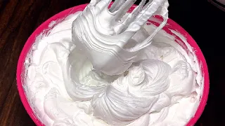 الكريم شانتيه وسر قوامه التقيل والمتماسك ومن غير لبن حليب ولا جيلاتين الشيف هناء فهمي 