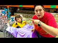 Maddie Falls Asleep During Shopping Adventure