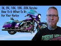 Harley Davidson 1k 5k 10k Service How To What To Do For Beginners