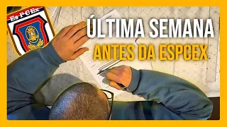 COMO ESTUDEI NA ÚLTIMA SEMANA ANTES DA EsPCEx (Rotina)! - Concursos Militares - Nicolas Lazaroto