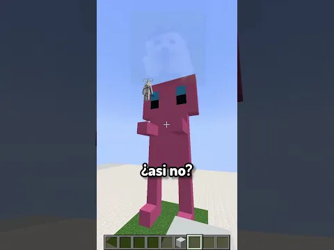 construye el personaje con Xiaro y mia #shorts  #minecraft