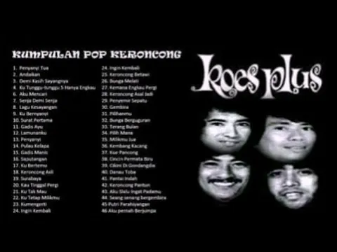 Download MP3 KOES PLUS Tembang keroncong