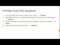 Java Bytecode Module-2 Chapter-2 2 2 1 - Object Oriented Concepts 18CS45